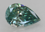 CERTIFIED 0.80 CARAT FANCY VIVID BLUE VVS1 PEAR NATURAL EARTH MINED LOOSE DIAMOND 7.83X5.37MM  *360 REAL IMAGES & VIDEOS