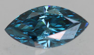 0.18 Carat Vivid Blue VVS1 Marquise Natural EARTH MINED Loose Diamond 5.67X2.95mm