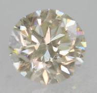 Certified 0.60 Carat K Color VS2 Round Brilliant Natural EARTH MINED Loose Diamond 5.29mm *360 MAGNIFIED PICS & VIDEOS