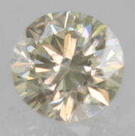 Certified 0.71 Carat K Color VS2 Round Brilliant Natural EARTH MINED Loose Diamond 5.72mm *360 MAGNIFIED PICS & VIDEOS