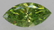 CERTIFIED 1.04 CARAT VIVID GREEN VS2 MARQUISE NATURAL EARTH MINED DIAMOND 10.37X5.24MM  *360 MAGNIFIED IMAGES & VIDEOS