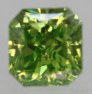 CERTIFIED 0.46 CARAT VIVID GREEN VVS2 RADIANT NATURAL EARTH MINED DIAMOND 4.18X3.95MM  *360 PROFESSIONAL IMAGES & VIDEOS