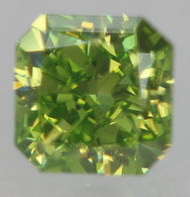 CERTIFIED 0.43 CARAT VIVID GREEN VVS1 RADIANT NATURAL EARTH MINED DIAMOND 3.95X3.93MM  *360 PROFESSIONAL IMAGES & VIDEOS