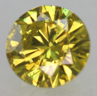 CERTIFIED 1.15 CARAT CANARY YELLOW VS1 ROUND BRILLIANT NATURAL EARTH MINED DIAMOND 6.87MM  *360 MAGNIFIED PICS & VIDEOS