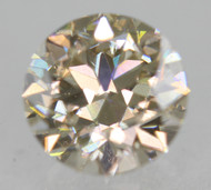 Certified 0.61 Carat K Color VS1 Round Brilliant Natural EARTH MINED Loose Diamond 5.38mm *360 MAGNIFIED PICS & VIDEOS