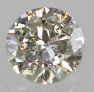0.41 Carat I Color SI2 Round Brilliant Natural EARTH MINED Loose Diamond For Jewelry 4.78mm