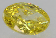 CERTIFIED 1.00 CARAT CANARY YELLOW VS2 OVAL NATURAL EARTH MINED DIAMOND 7.83X5.77MM *360 PROFESSIONAL IMAGES & VIDEOS
