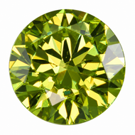 0.24 CARAT LEMON GREEN VS1 ROUND BRILLIANT NATURAL EARTH MINED LOOSE DIAMOND 3.88MM *REAL IS RARE, REAL IS A DIAMOND