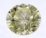 0.17 CARAT LIGHT YELLOW SI2 ROUND BRILLIANT NATURAL EARTH MINED LOOSE DIAMOND 3.5MM *REAL IS RARE, REAL IS A DIAMOND