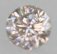 0.17 Carat Top Light Brown Round Brilliant Natural EARTH MINED Loose Diamond 3.4mm *REAL IS RARE, REAL IS A DIAMOND