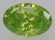 CERTIFIED 1.50 CARAT VIVID GREEN VS2 OVAL NATURAL EARTH MINED LOOSE DIAMOND 8.96X6.39MM  *360 MAGNIFIED IMAGES & VIDEOS