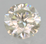 Certified 0.58 Carat J Color SI1 Round Brilliant Natural EARTH MINED Loose Diamond For Ring 5.3mm *360 IMAGES & VIDEOS
