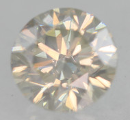 Certified 0.52 Carat K Color VS2 Round Brilliant Natural EARTH MINED Loose Diamond For Ring 5.12mm *360 IMAGES & VIDEOS