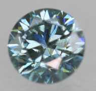CERTIFIED 0.60 CARAT VIVID BLUE VVS2 ROUND BRILLIANT NATURAL EARTH MINED LOOSE DIAMOND 5.25MM *360 REAL IMAGES & VIDEOS