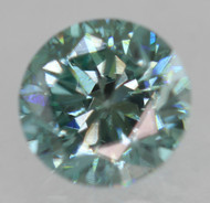 CERTIFIED 0.50 CARAT VIVID BLUE VVS1 ROUND BRILLIANT NATURAL EARTH MINED LOOSE DIAMOND 4.87MM *360 REAL IMAGES & VIDEOS
