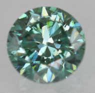 CERTIFIED 0.54 CARAT VIVID BLUE VVS1 ROUND BRILLIANT NATURAL EARTH MINED LOOSE DIAMOND 5.06MM  *360 REAL IMAGES & VIDEOS