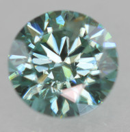 CERTIFIED 0.56 CARAT FANCY BLUE VS2 ROUND BRILLIANT NATURAL EARTH MINED LOOSE DIAMOND 5.34MM  *360 REAL IMAGES & VIDEOS