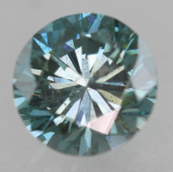 CERTIFIED 1.11 CARAT VIVID BLUE VS2 ROUND BRILLIANT NATURAL EARTH MINED LOOSE DIAMOND 6.54MM *360 REAL IMAGES & VIDEOS
