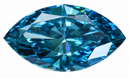 0.19 CARAT VIVID BLUE VS1 MARQUISE NATURAL EARTH MINED LOOSE DIAMOND 5.28X2.98MM *REAL IS RARE, REAL IS A DIAMOND