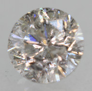 0.68 Carat H Color Round Brilliant Natural EARTH MINED Loose Diamond For Jewelry 5.37mm *360 MAGNIFIED IMAGES & VIDEO