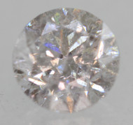 0.45 Carat I Color SI3 Round Brilliant Natural EARTH MINED Loose Diamond For Jewelry 4.74mm *360 MAGNIFIED PICS & VIDEO