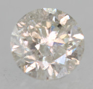 0.47 Carat H Color Round Brilliant Natural EARTH MINED Loose Diamond For Jewelry 4.77mm *360 MAGNIFIED IMAGES & VIDEO