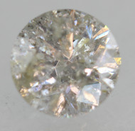 0.50 Carat I Color Round Brilliant Natural EARTH MINED Loose Diamond For Jewelry 4.92mm *360 MAGNIFIED IMAGES & VIDEO