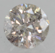 0.52 Carat I Color Round Brilliant Natural EARTH MINED Loose Diamond For Jewelry 5.13mm *360 MAGNIFIED IMAGES & VIDEO