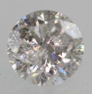 0.60 Carat I Color Round Brilliant Natural EARTH MINED Loose Diamond For Jewelry 5.24mm *360 MAGNIFIED IMAGES & VIDEO