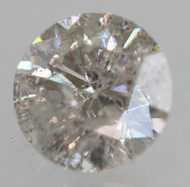 0.69 Carat J Color Round Brilliant Natural EARTH MINED Loose Diamond For Jewelry 5.43mm *360 MAGNIFIED IMAGES & VIDEO