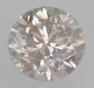 0.54 Carat Top Light Gray SI2 Round Brilliant Natural EARTH MINED Loose Diamond 5.06mm *360 MAGNIFIED IMAGES & VIDEO