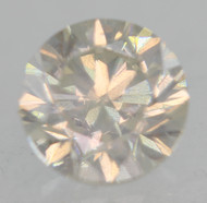 0.50 Carat K Color SI1 Round Brilliant Natural EARTH MINED Loose Diamond For Jewelry 4.87mm *360 MAGNIFIED PICS & VIDEO