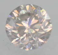 0.50 Carat Light Gray VS2 Round Brilliant Natural EARTH MINED Loose Diamond 4.8mm *360 MAGNIFIED IMAGES & VIDEO
