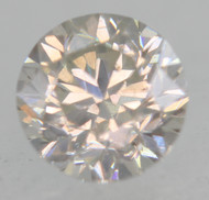 0.50 Carat Light Gray VS2 Round Brilliant Natural EARTH MINED Loose Diamond 4.84mm *360 MAGNIFIED IMAGES & VIDEO