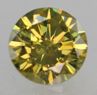 0.40 CARAT VIVID ORANGE VS2 ROUND BRILLIANT NATURAL EARTH MINED LOOSE DIAMOND 4.75MM *360 MAGNIFIED IMAGES & VIDEO