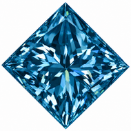 0.09 CARAT VIVID BLUE VS2 PRINCESS NATURAL EARTH MINED LOOSE DIAMOND 2.69X2.65MM *REAL IS RARE, REAL IS A DIAMOND