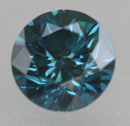 0.34 CARAT VIVID BLUE VS1 ROUND BRILLIANT NATURAL EARTH MINED LOOSE DIAMOND 4.31MM *360 MAGNIFIED IMAGES & VIDEO