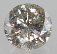 0.65 Carat Fancy Brownish Gray Round Brilliant Natural EARTH MINED Diamond 5.43mm *360 MAGNIFIED REAL IMAGES & VIDEOS