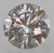 Certified 2.82 Carat Fancy Silver SI2 Round Brilliant Natural EARTH MINED Loose Diamond 9.31mm  *360 REAL PICS & VIDEOS