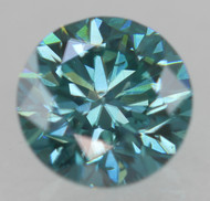 CERTIFIED 0.62 CARAT VIVID BLUE VVS2 ROUND BRILLIANT NATURAL EARTH MINED LOOSE DIAMOND 5.32MM  *360 REAL IMAGES & VIDEOS