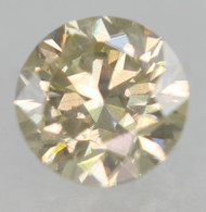 0.47 CARAT FANCY YELLOW VS2 ROUND BRILLIANT NATURAL EARTH MINED LOOSE DIAMOND 4.95MM *360 MAGNIFIED REAL IMAGES & VIDEOS