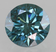 0.31 CARAT VIVID BLUE VS1 ROUND BRILLIANT NATURAL EARTH MINED LOOSE DIAMOND 4.29MM *360 MAGNIFIED REAL IMAGES & VIDEOS