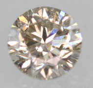 0.46 CARAT TTL BROWN VS2 ROUND BRILLIANT NATURAL EARTH MINED LOOSE DIAMOND 4.7MM *360 MAGNIFIED REAL IMAGES & VIDEOS