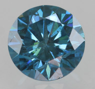 0.31 CARAT VIVID BLUE VS2 ROUND BRILLIANT NATURAL EARTH MINED LOOSE DIAMOND 4.25MM *360 MAGNIFIED REAL IMAGES & VIDEOS
