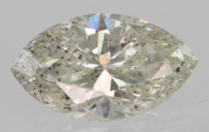 0.57 Carat J Color SI2 Marquise Natural EARTH MINED Loose Diamond For Jewelry 7.56X4.40mm *360 MAGNIFIED IMAGES & VIDEOS