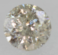 0.55 Carat J Color Round Brilliant Natural EARTH MINED Loose Diamond For Jewelry 5.07mm *360 MAGNIFIED IMAGES & VIDEOS