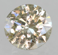0.30 Carat K Color SI1 Round Brilliant Natural EARTH MINED Loose Diamond For Jewelry 4.33mm *360 REAL IMAGES & VIDEOS
