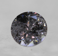 0.48 Carat Fancy Silver Round Brilliant Natural EARTH MINED Loose Diamond For Jewelry 5mm *REAL IS RARE, REAL IS DIAMOND