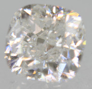 Certified 1.00 Carat D Color VS1 Cushion Shape Natural EARTH MINED Loose Diamond For Ring 5.5x5.5mm *360 VIDEO & PICS
