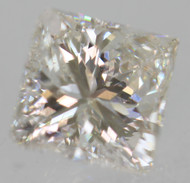 CERTIFIED 0.50 CARAT F COLOR VS1 PRINCESS NATURAL EARTH MINED LOOSE DIAMOND FOR RING 4.4X4.38MM  *360 VIDEOS & IMAGES